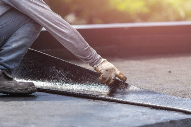 Professional Interior Drainage System technician working in Highland Park, NJ